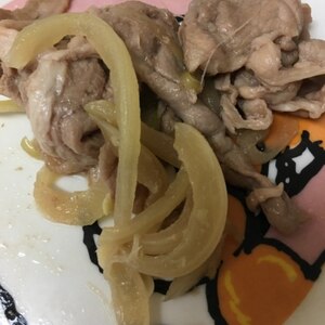 切り落とし豚肉で簡単生姜焼き